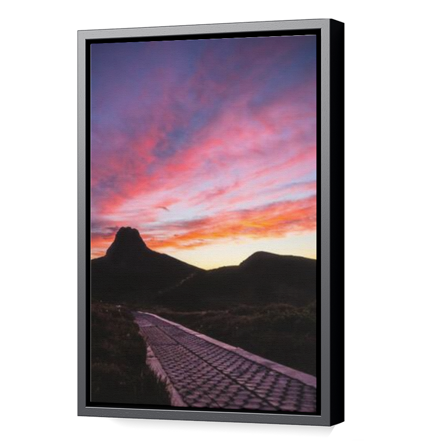 Thumbnail for Canvas - Black Floating Frame