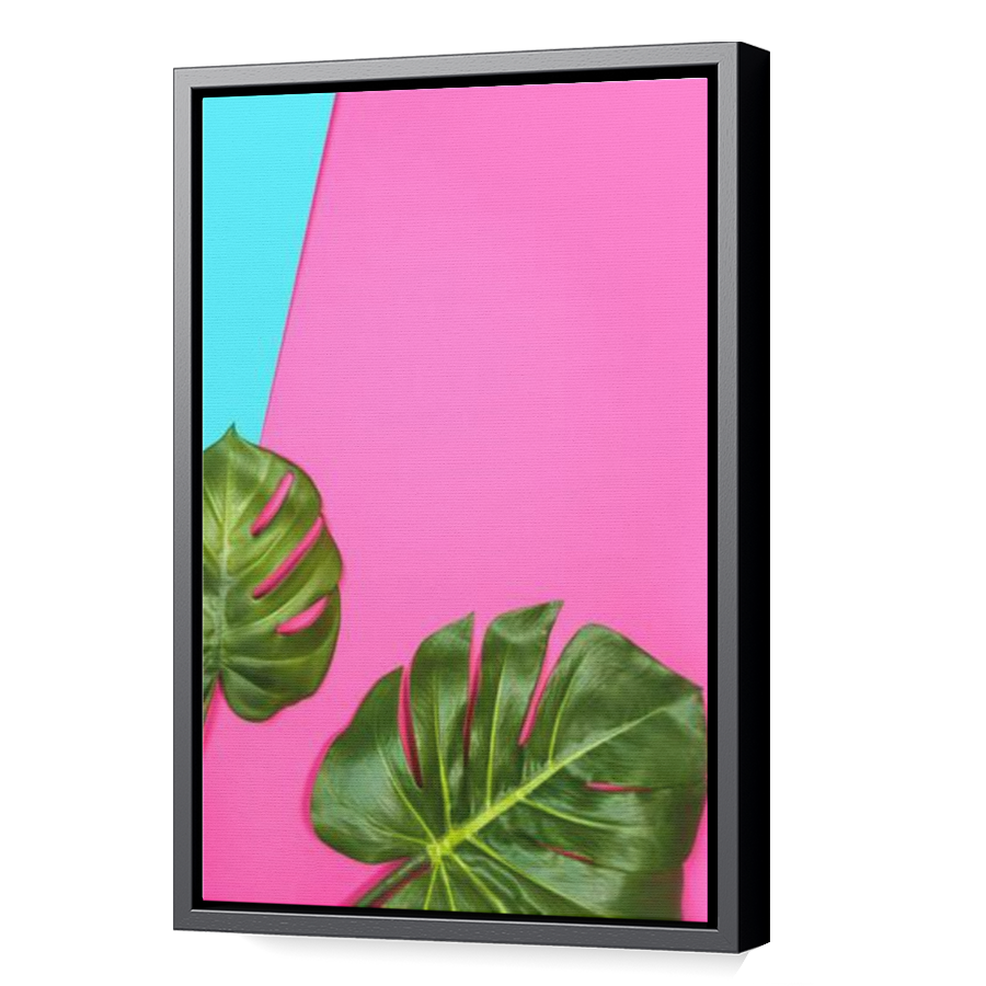 Thumbnail for Canvas - Black Floating Frame