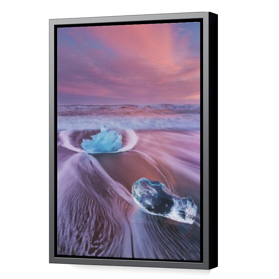 Thumbnail for Canvas - Black Floating Frame