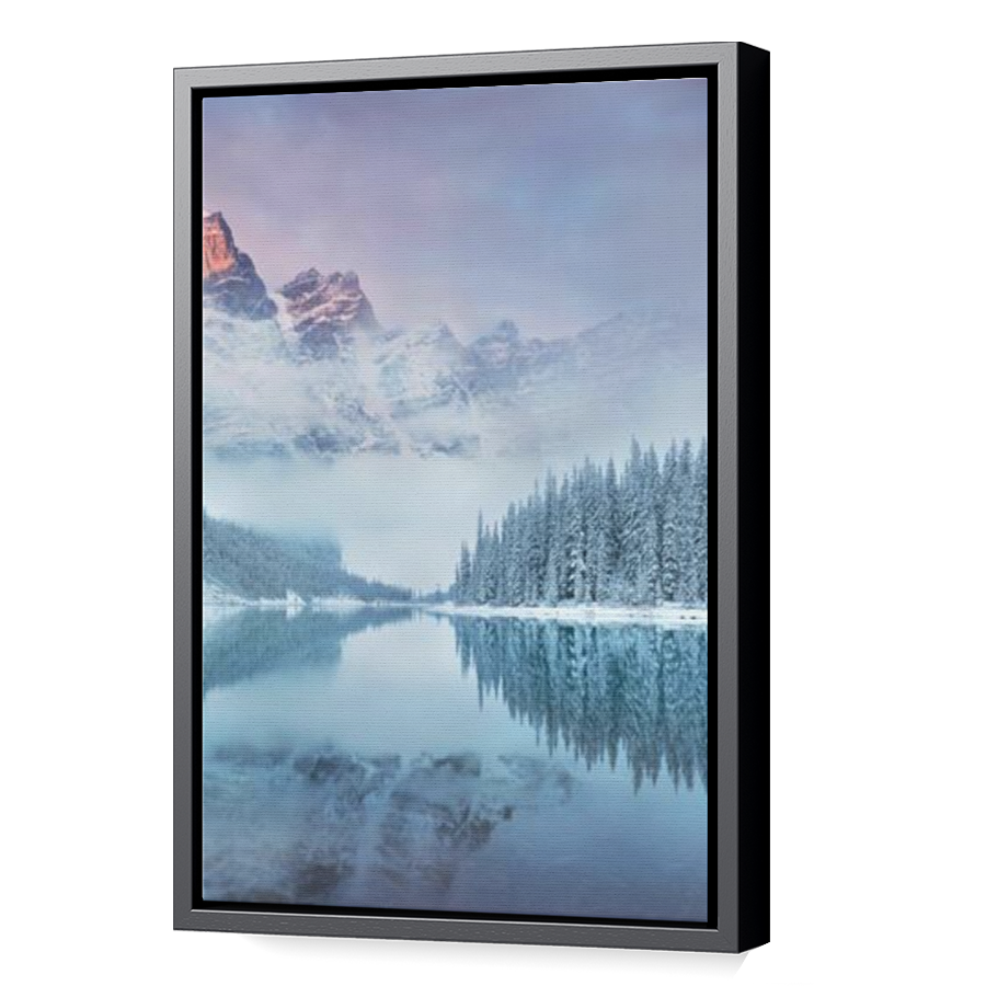 Thumbnail for Canvas - Black Floating Frame