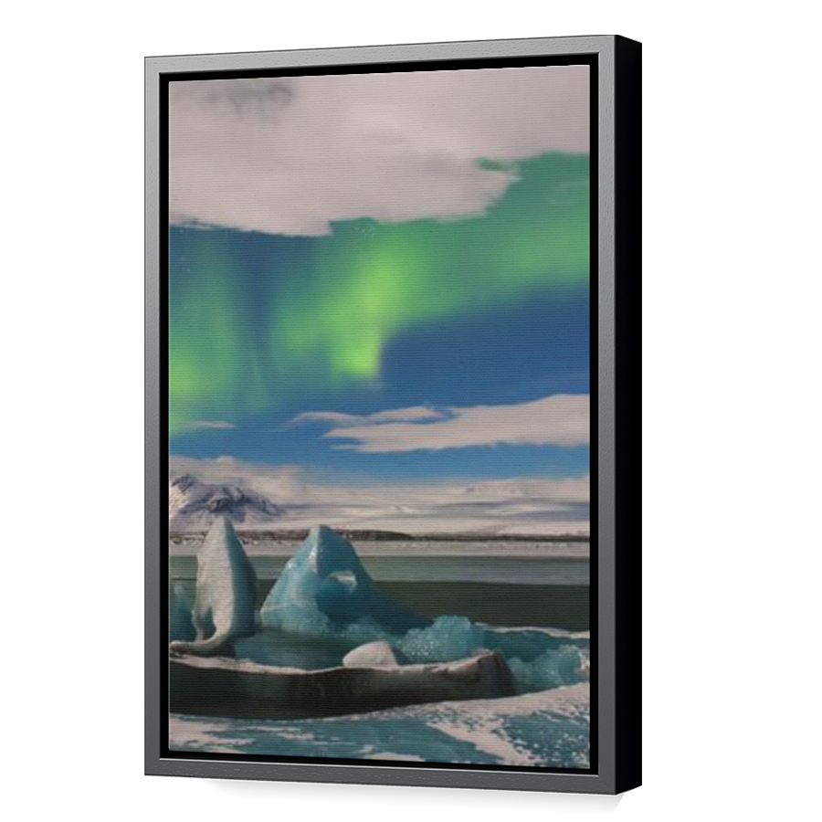 Thumbnail for Canvas - Black Floating Frame