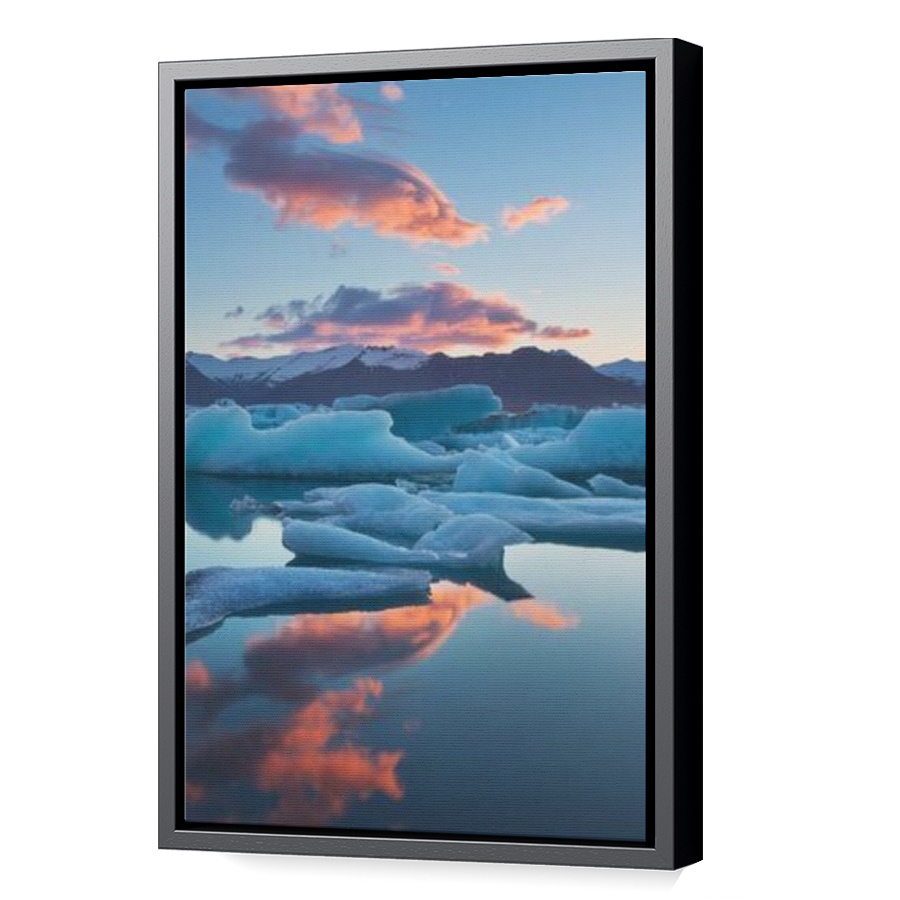 Thumbnail for Canvas - Black Floating Frame