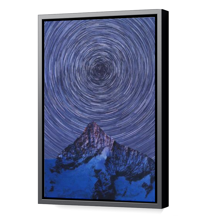 Thumbnail for Canvas - Black Floating Frame