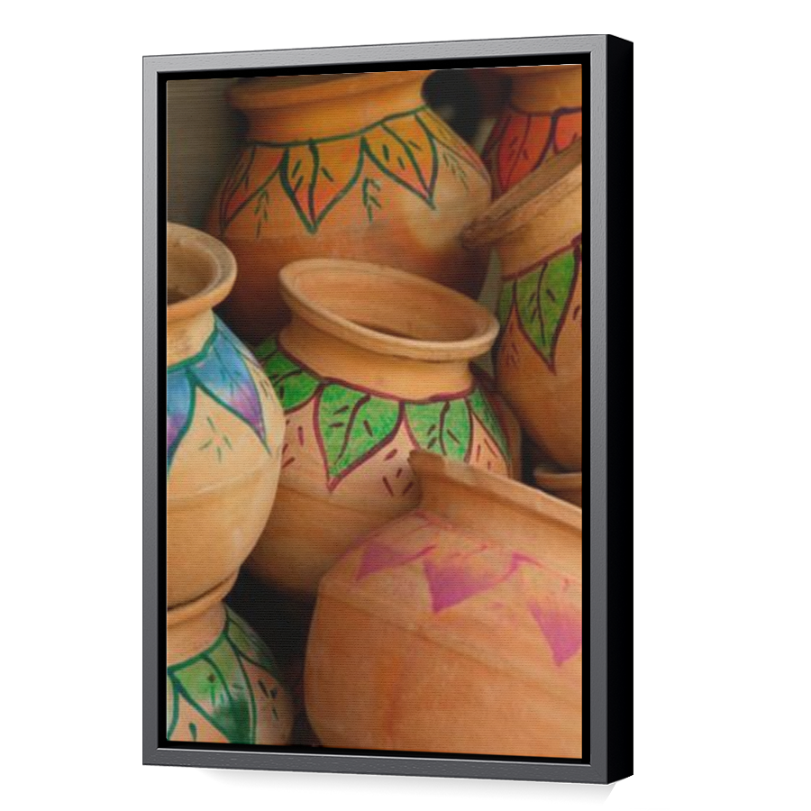 Thumbnail for Canvas - Black Floating Frame