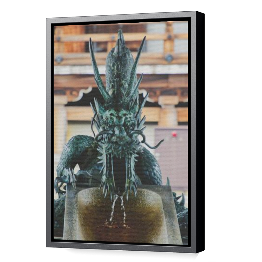 Thumbnail for Canvas - Black Floating Frame