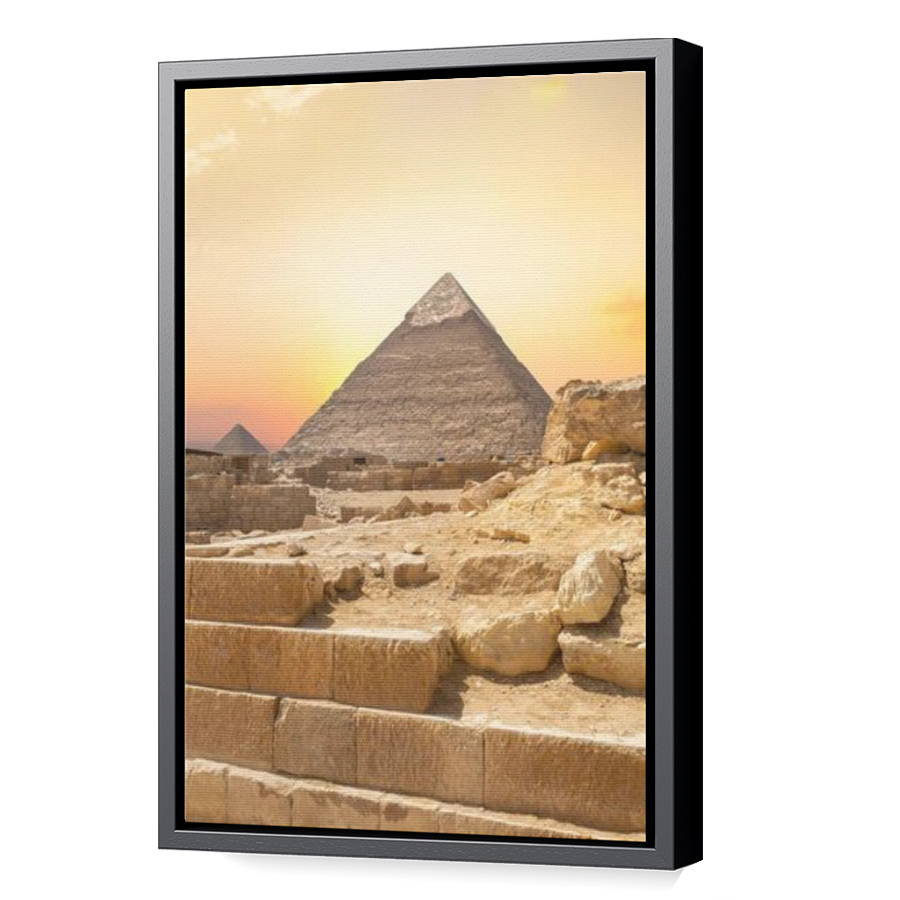 Thumbnail for Canvas - Black Floating Frame