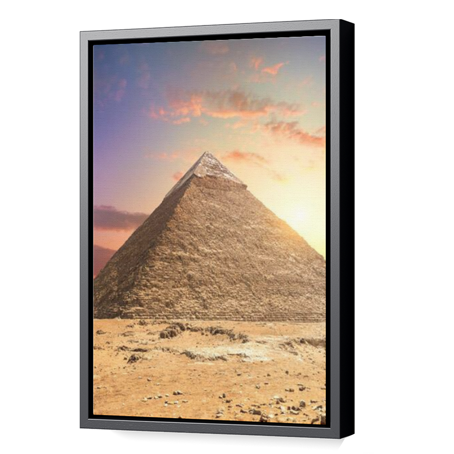 Thumbnail for Canvas - Black Floating Frame