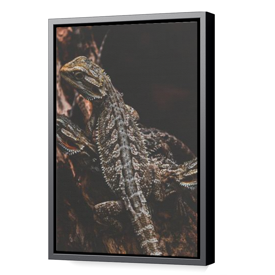 Thumbnail for Canvas - Black Floating Frame