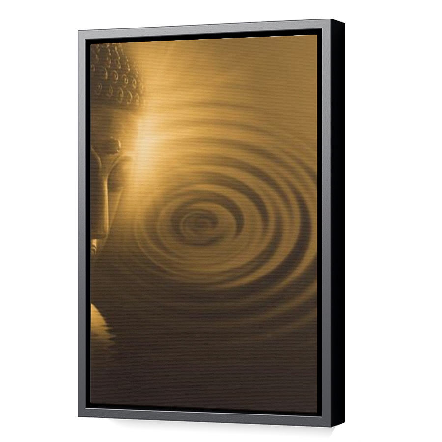 Thumbnail for Canvas - Black Floating Frame