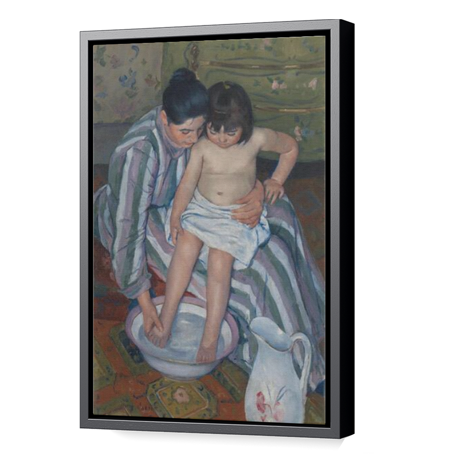 Thumbnail for Canvas - Black Floating Frame