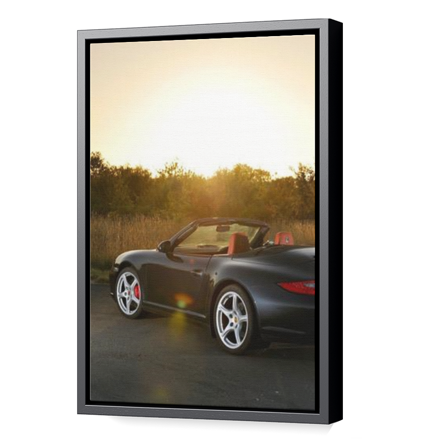 Thumbnail for Canvas - Black Floating Frame
