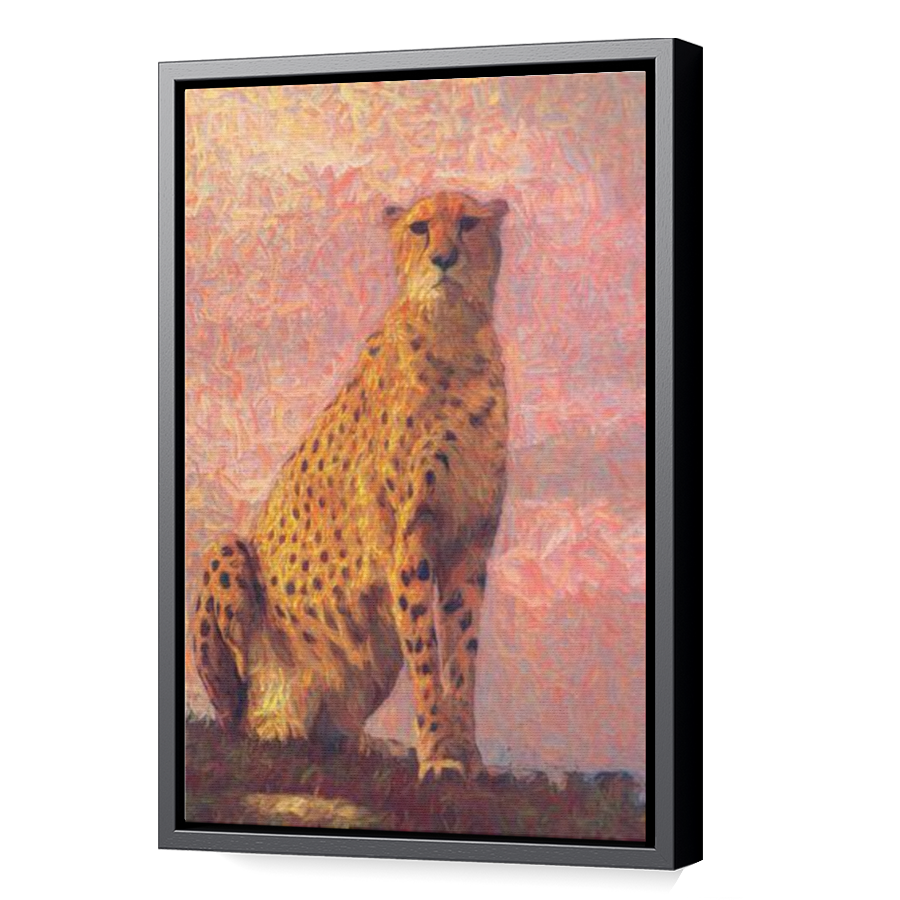 Thumbnail for Canvas - Black Floating Frame