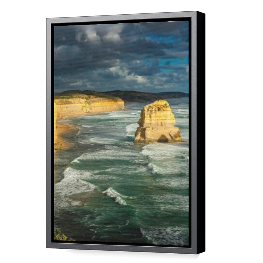 Thumbnail for Canvas - Black Floating Frame