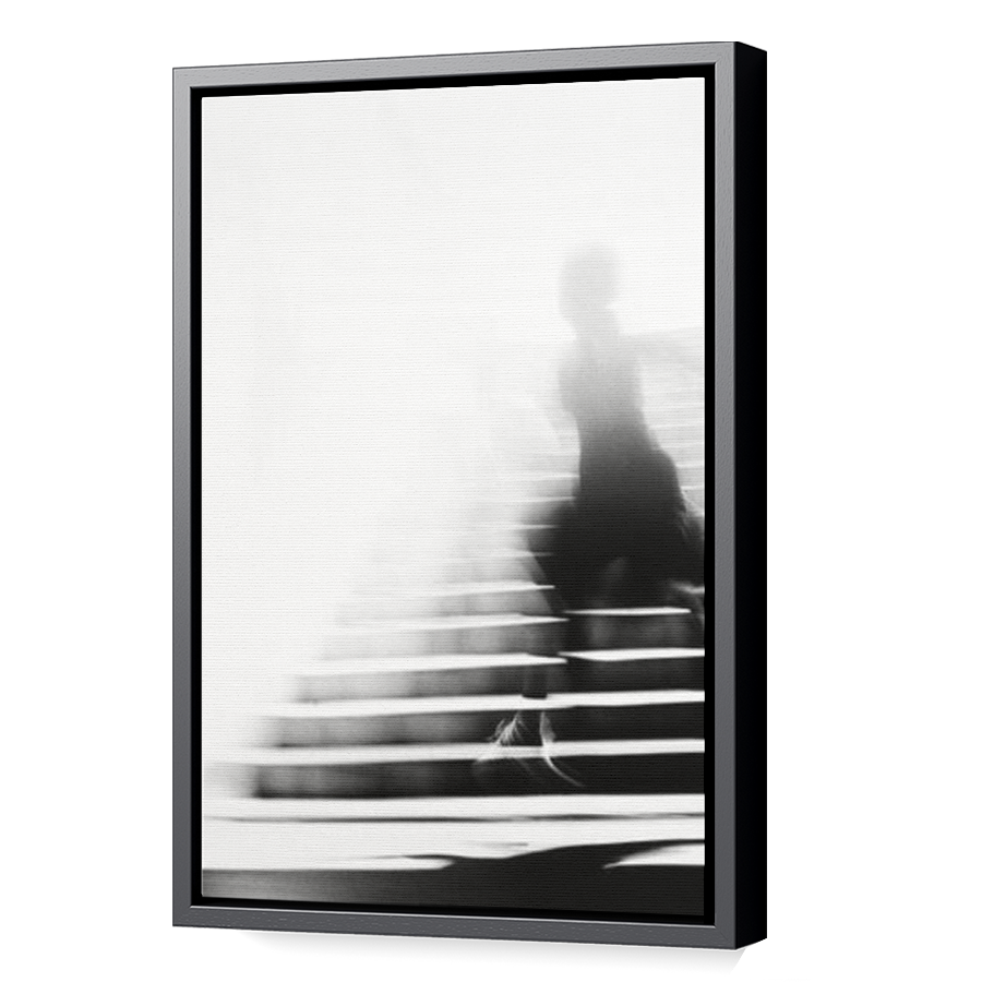 Thumbnail for Canvas - Black Floating Frame