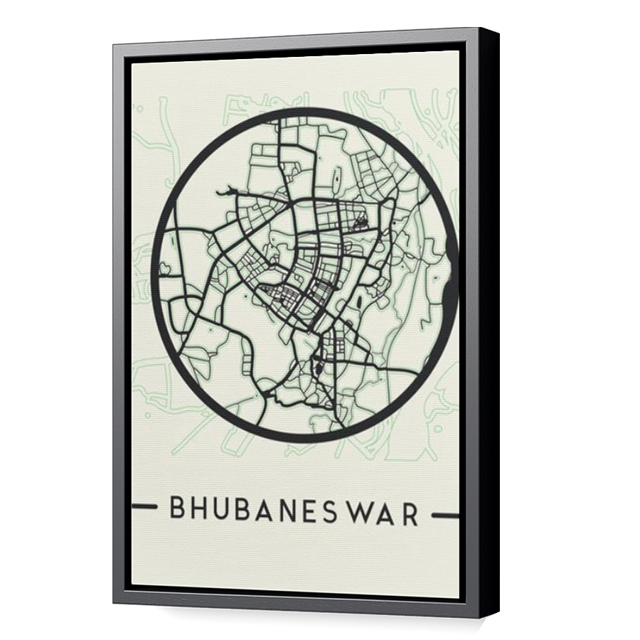 Thumbnail for Canvas - Black Floating Frame
