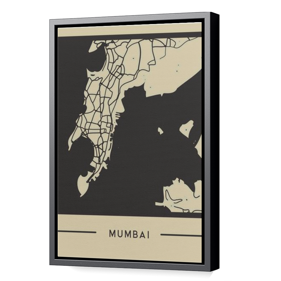 Thumbnail for Canvas - Black Floating Frame