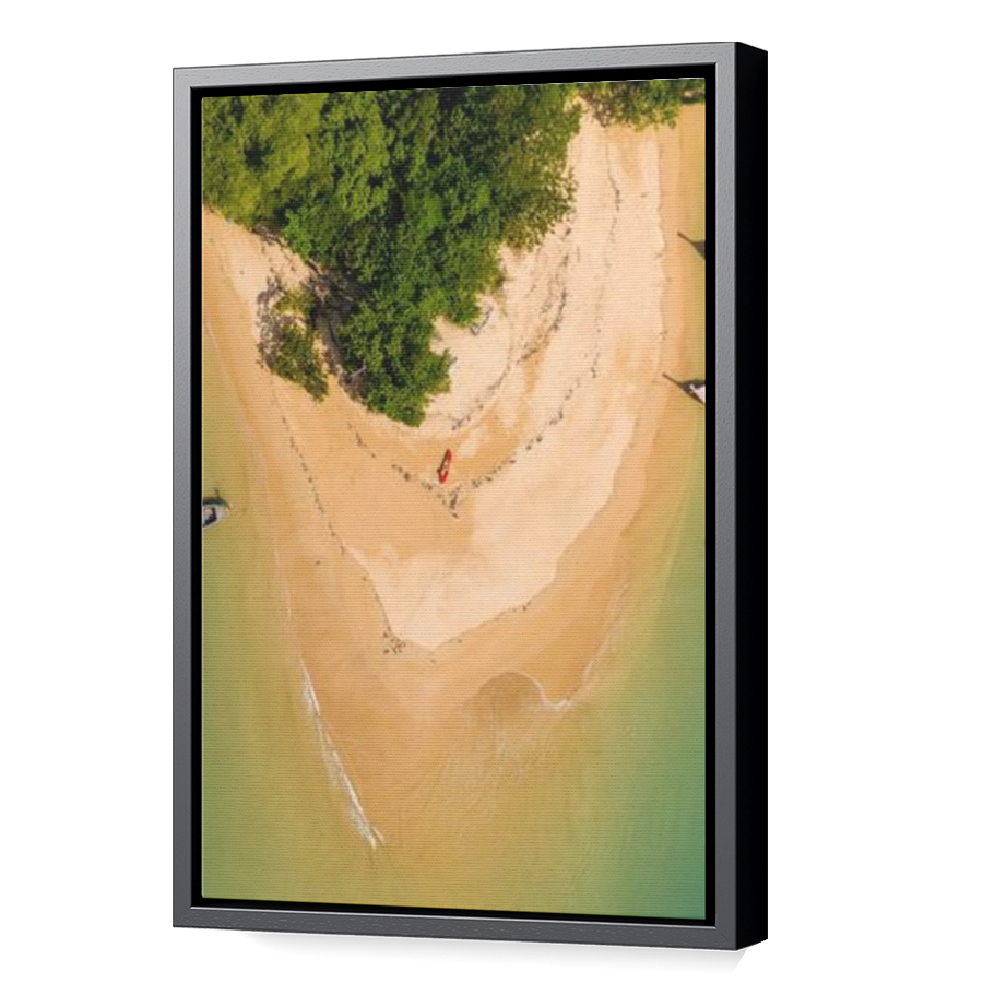 Thumbnail for Canvas - Black Floating Frame