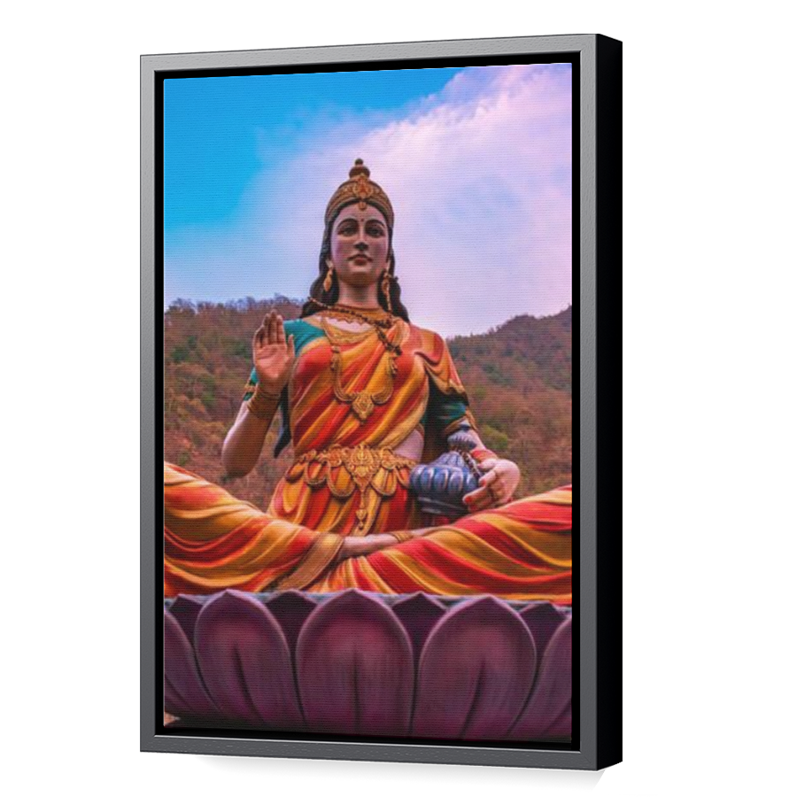 Thumbnail for Canvas - Black Floating Frame