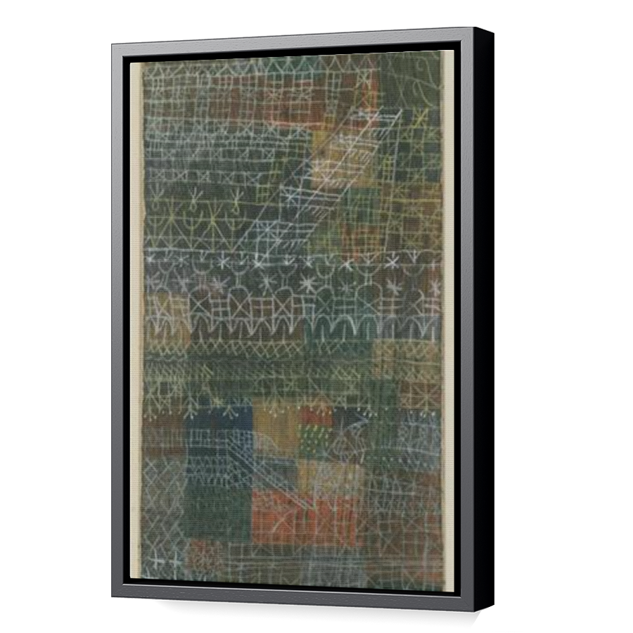 Thumbnail for Canvas - Black Floating Frame