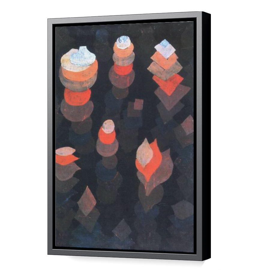 Thumbnail for Canvas - Black Floating Frame
