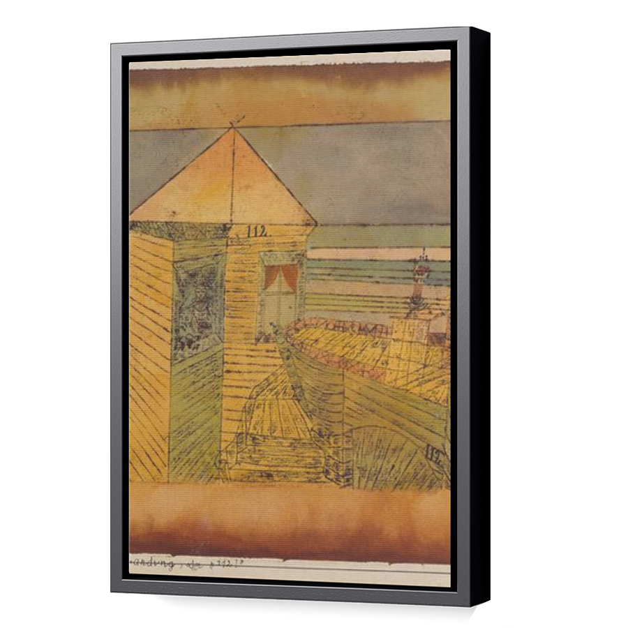 Thumbnail for Canvas - Black Floating Frame
