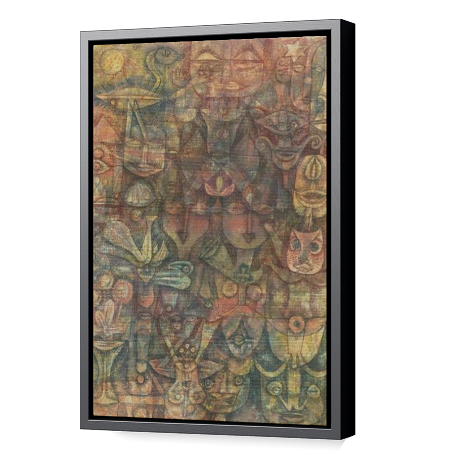 Thumbnail for Canvas - Black Floating Frame