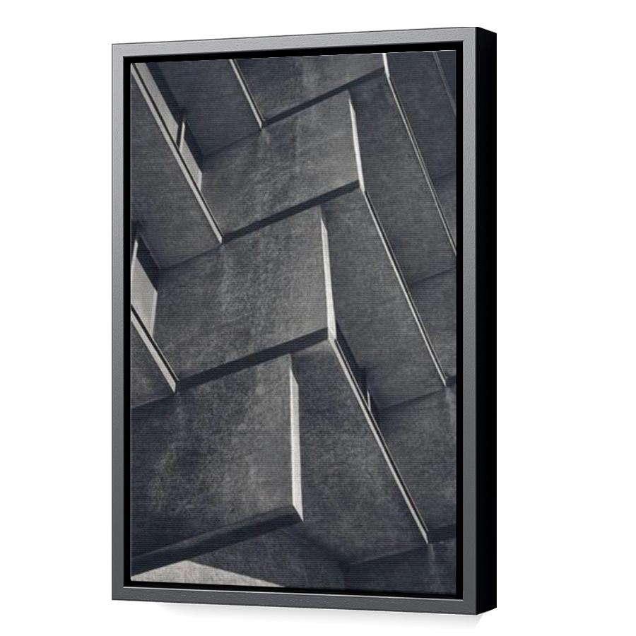 Thumbnail for Canvas - Black Floating Frame