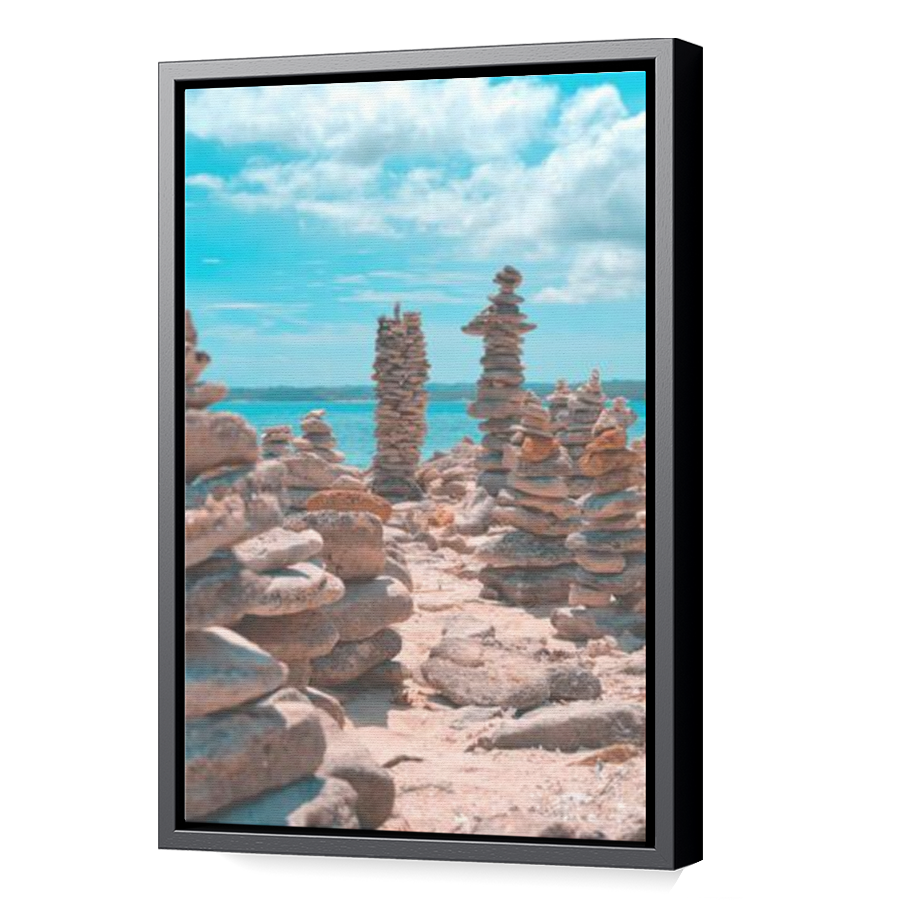 Thumbnail for Canvas - Black Floating Frame