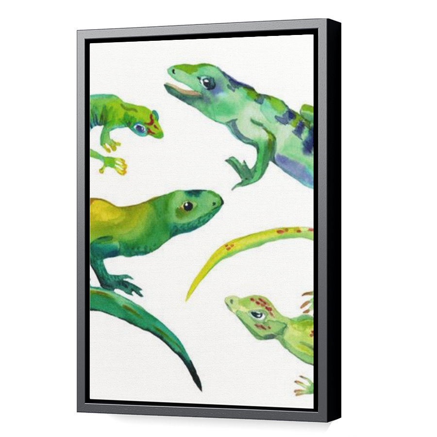 Thumbnail for Canvas - Black Floating Frame