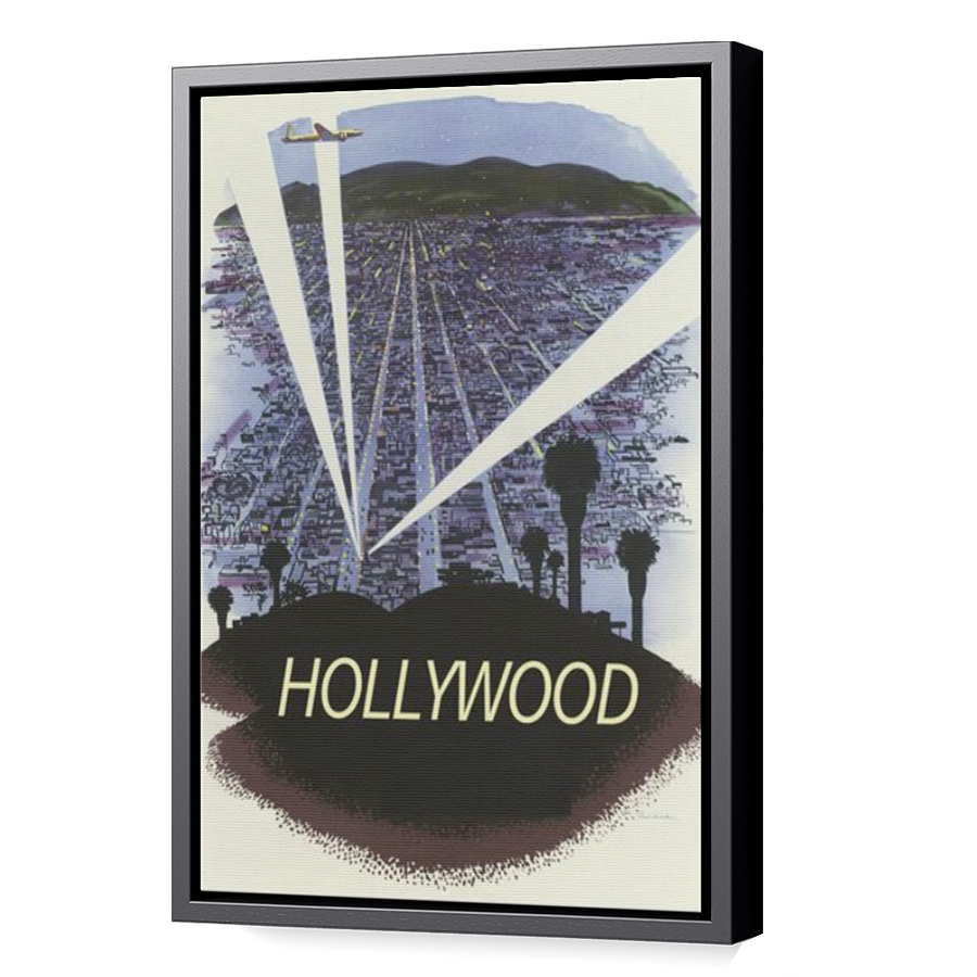 Thumbnail for Canvas - Black Floating Frame