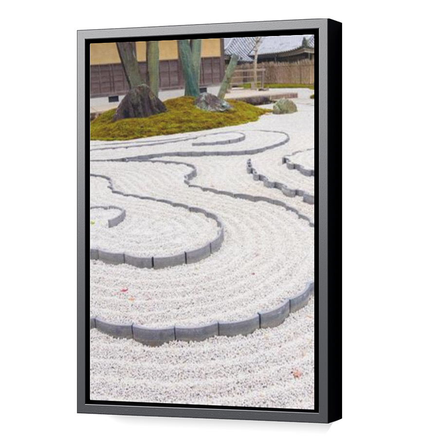 Thumbnail for Canvas - Black Floating Frame