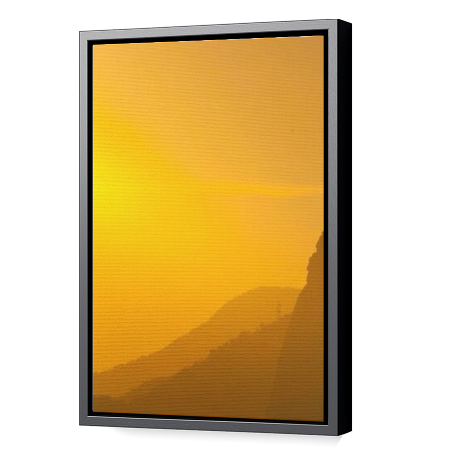 Thumbnail for Canvas - Black Floating Frame
