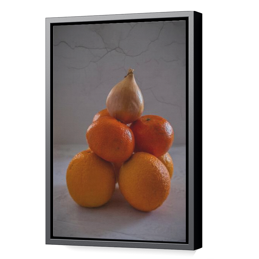 Thumbnail for Canvas - Black Floating Frame