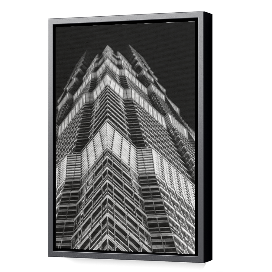 Thumbnail for Canvas - Black Floating Frame