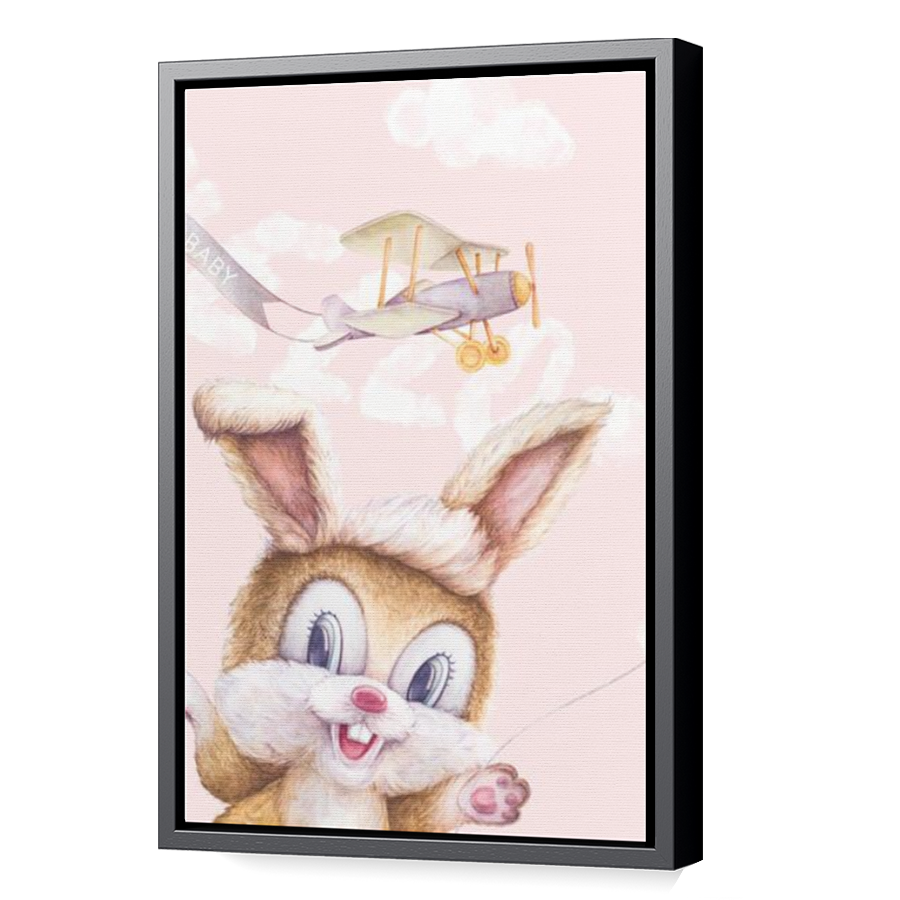 Thumbnail for Canvas - Black Floating Frame