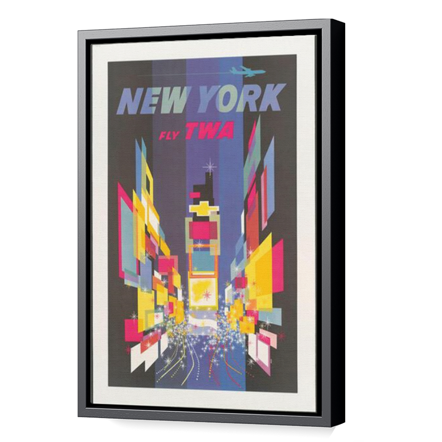 Thumbnail for Canvas - Black Floating Frame