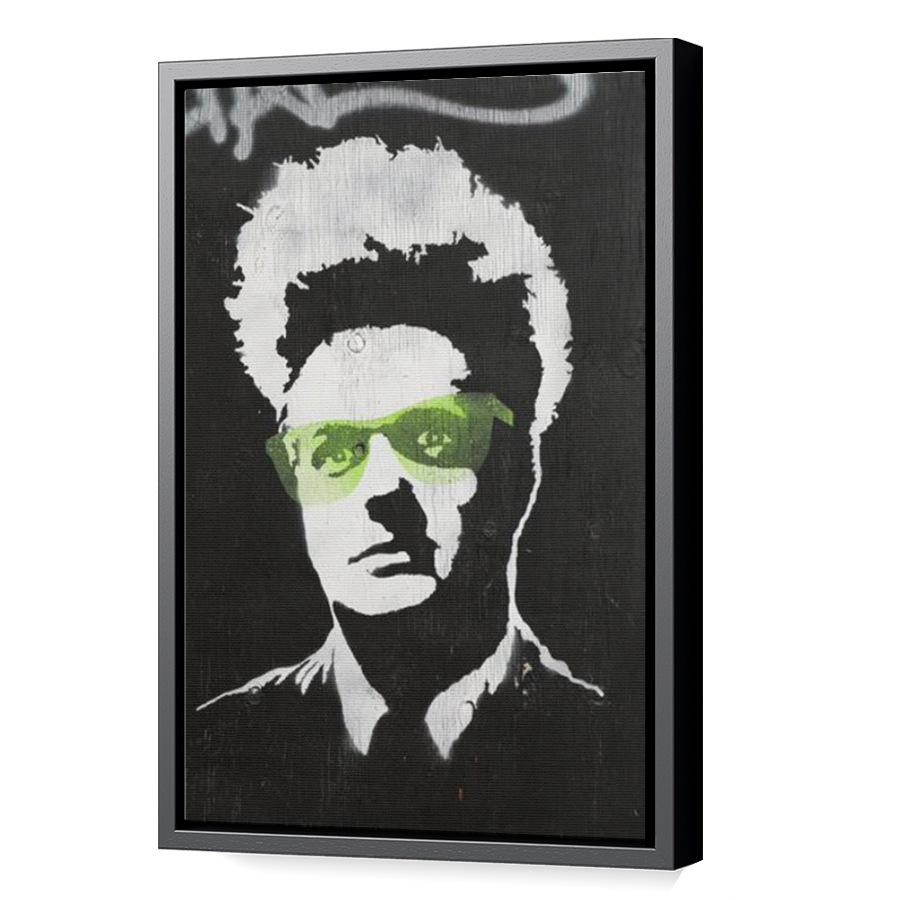Thumbnail for Canvas - Black Floating Frame