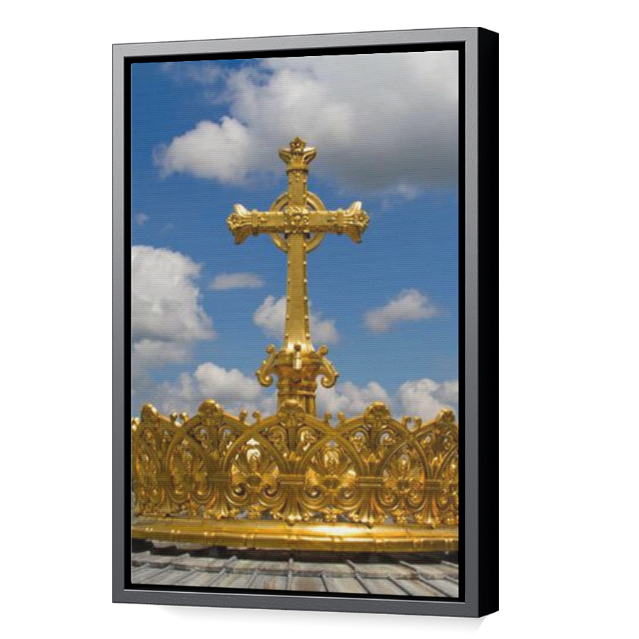 Thumbnail for Canvas - Black Floating Frame