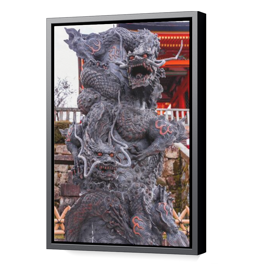 Thumbnail for Canvas - Black Floating Frame