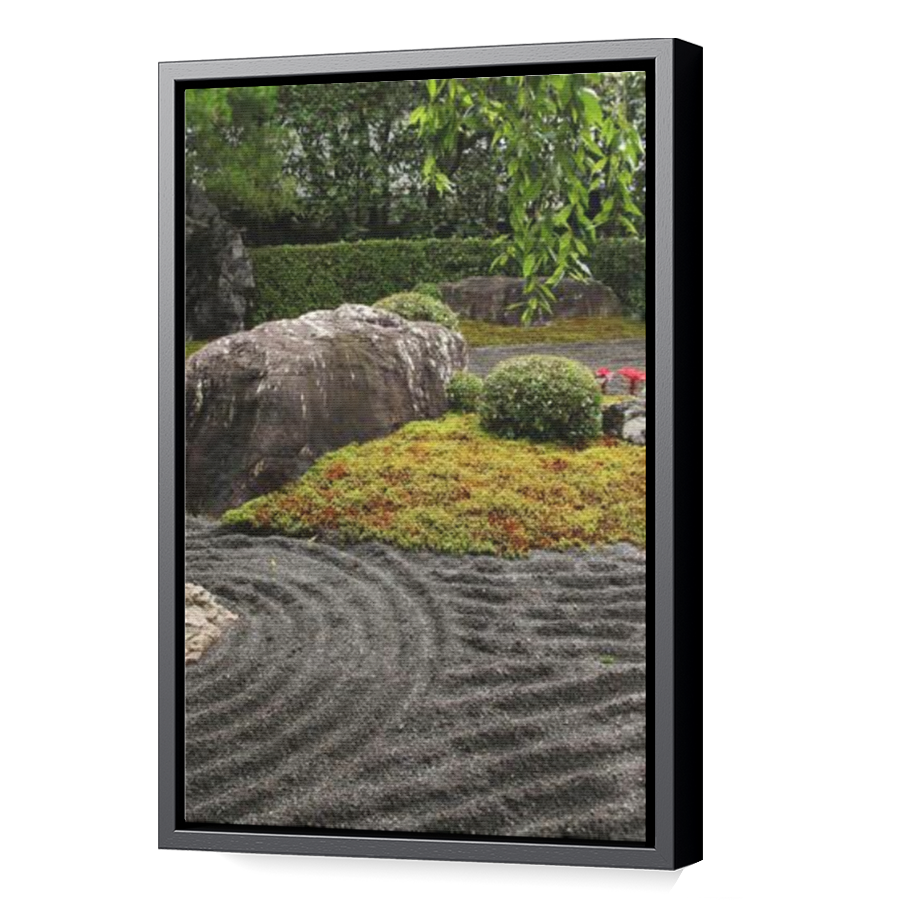 Thumbnail for Canvas - Black Floating Frame