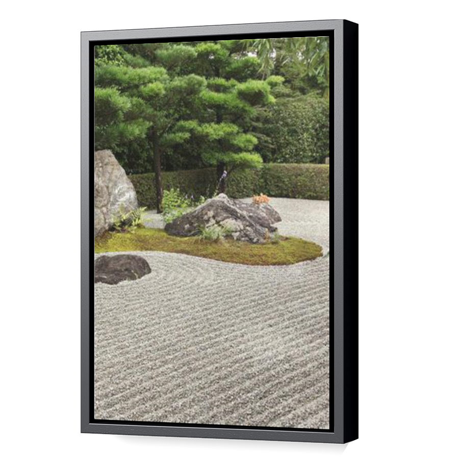 Thumbnail for Canvas - Black Floating Frame