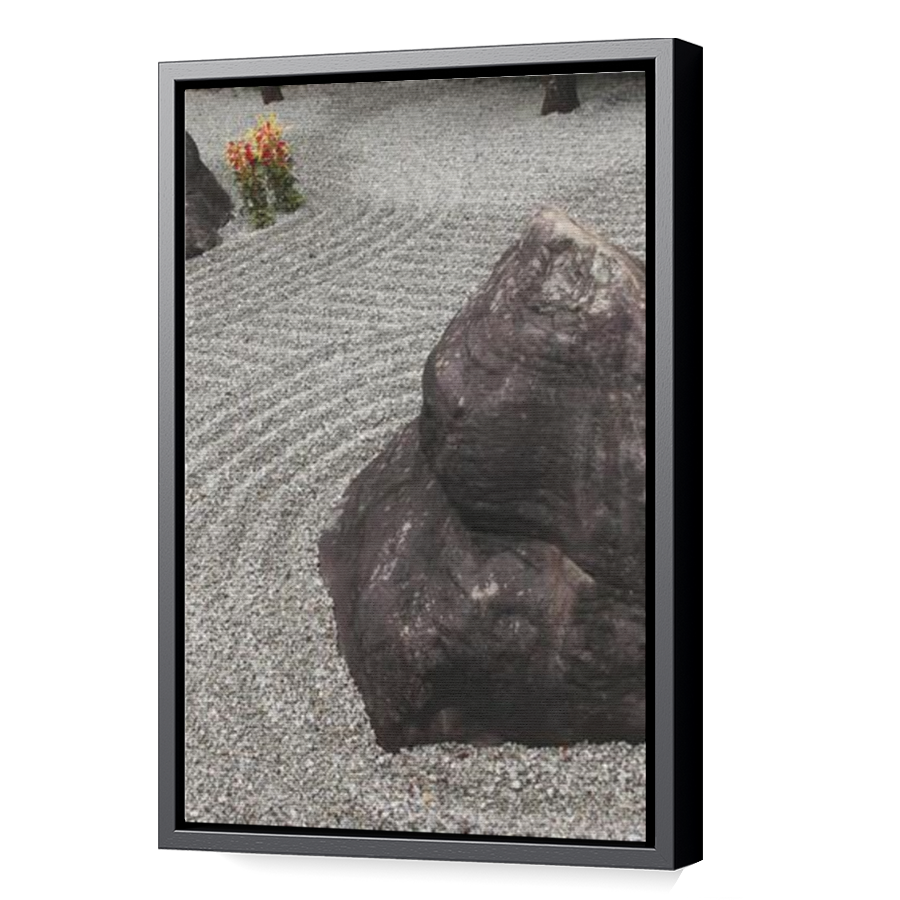 Thumbnail for Canvas - Black Floating Frame