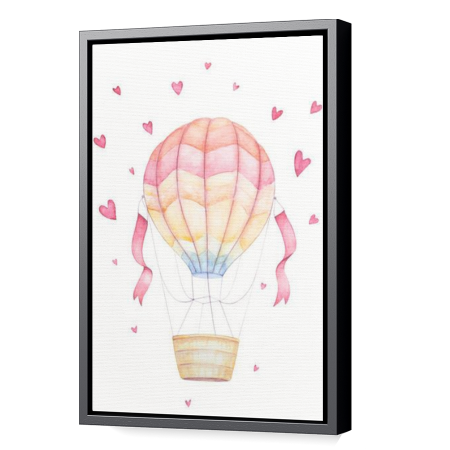 Thumbnail for Canvas - Black Floating Frame