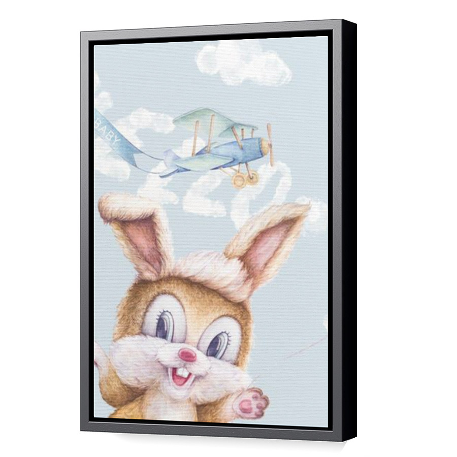 Thumbnail for Canvas - Black Floating Frame