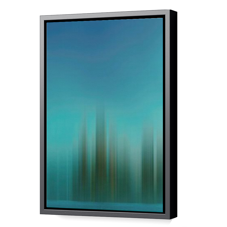 Thumbnail for Canvas - Black Floating Frame