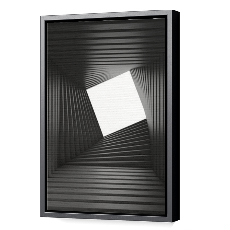 Thumbnail for Canvas - Black Floating Frame