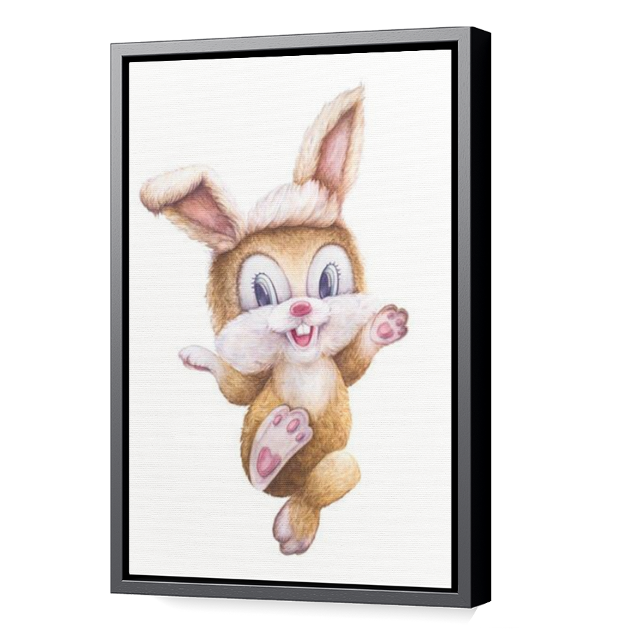 Thumbnail for Canvas - Black Floating Frame