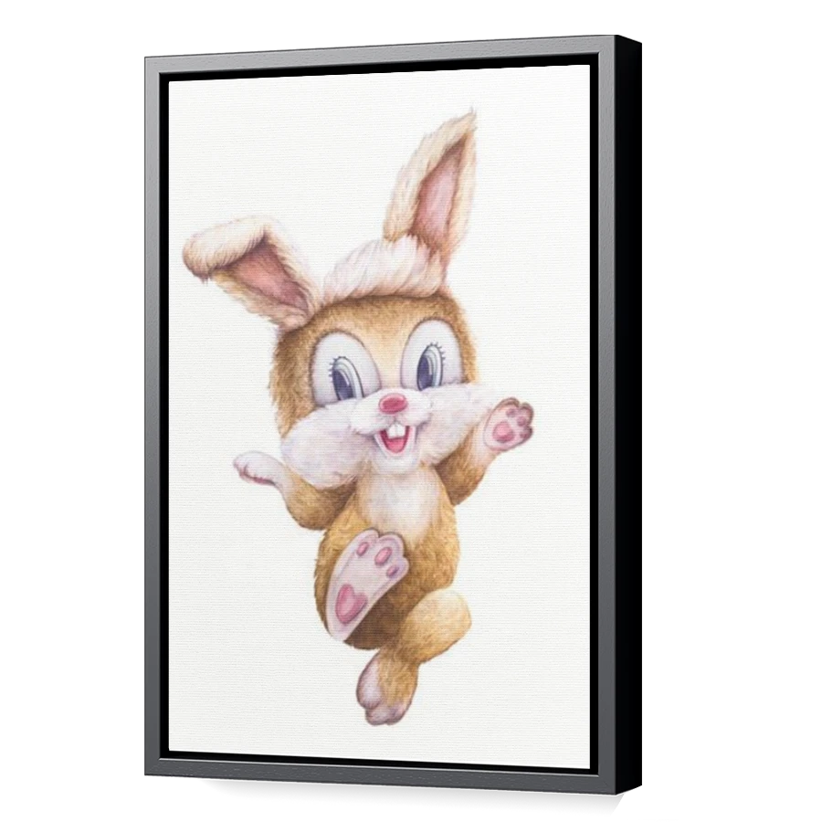 Thumbnail for Canvas - Black Floating Frame