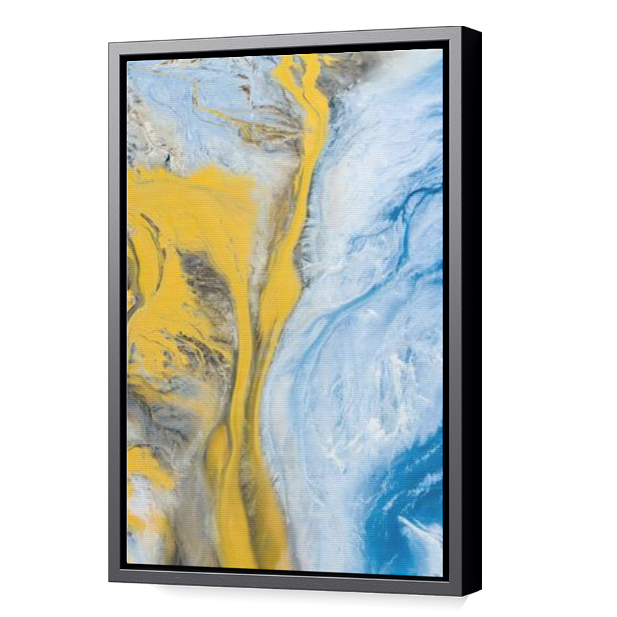Thumbnail for Canvas - Black Floating Frame