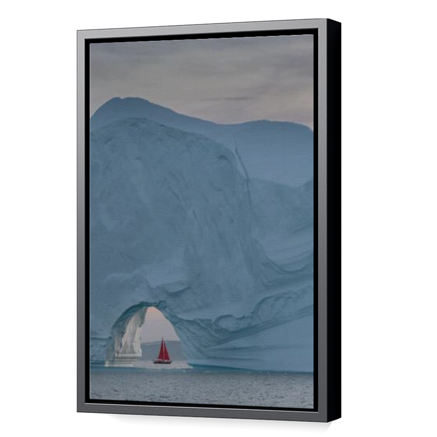 Thumbnail for Canvas - Black Floating Frame